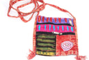 Green Spiral Cross Body Patchwork Passport Bag