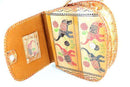Trunks Up, Lucky Elephant Art Leather Purse | Wild Lotus