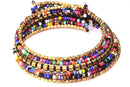 Summer Festival Kaleidoscope Choker Necklace