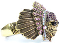 Native Indian Chief Bangle | Wild Lotus