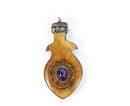 Fish And Flower Tribal Pendant Necklace