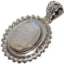 Moonstone Rope-work Wreath Pendant | Wild Lotus® | @wildlotusbrand