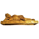 Reclining Buddha Parinirvana Brass Statue